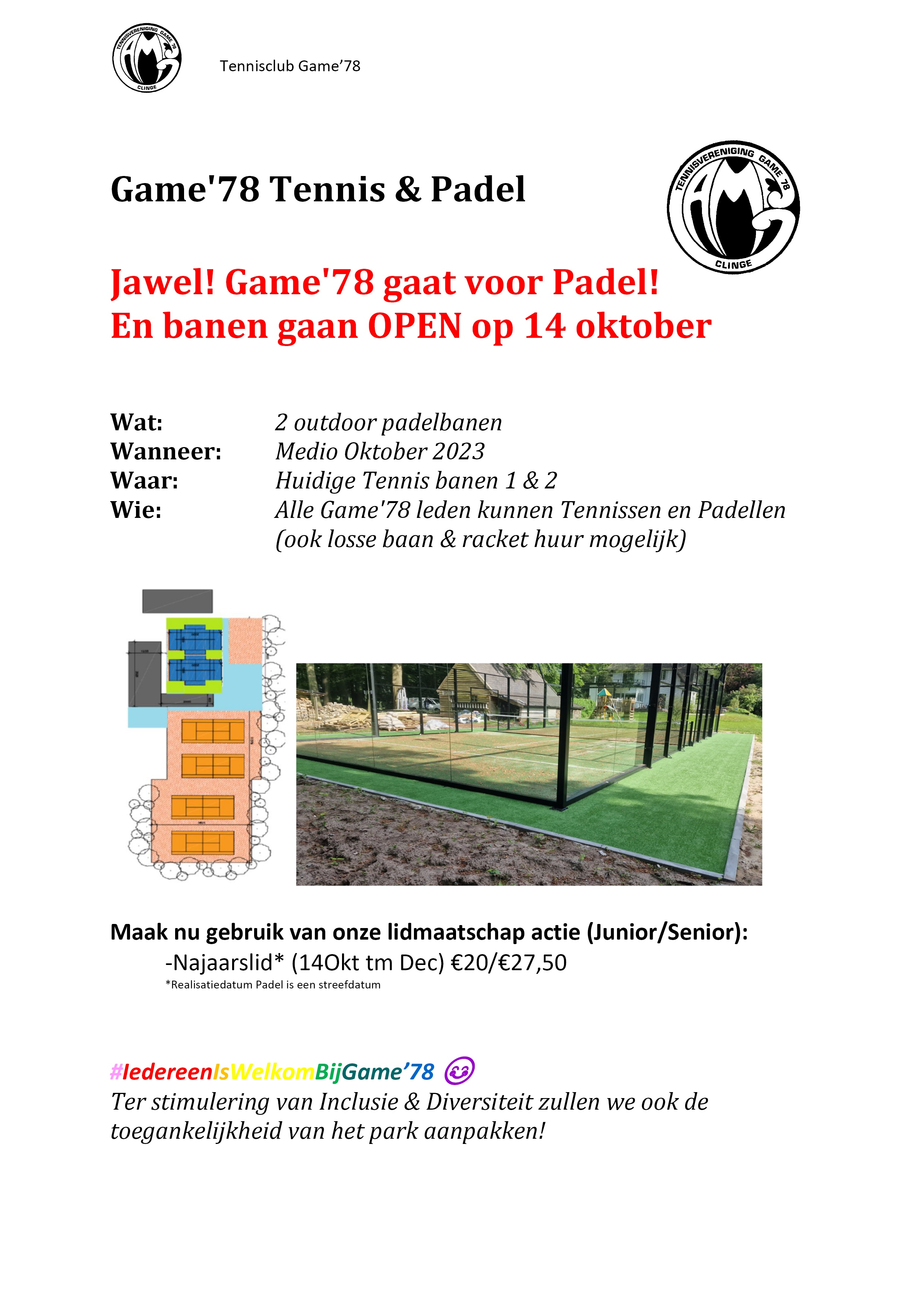 Poster Padel